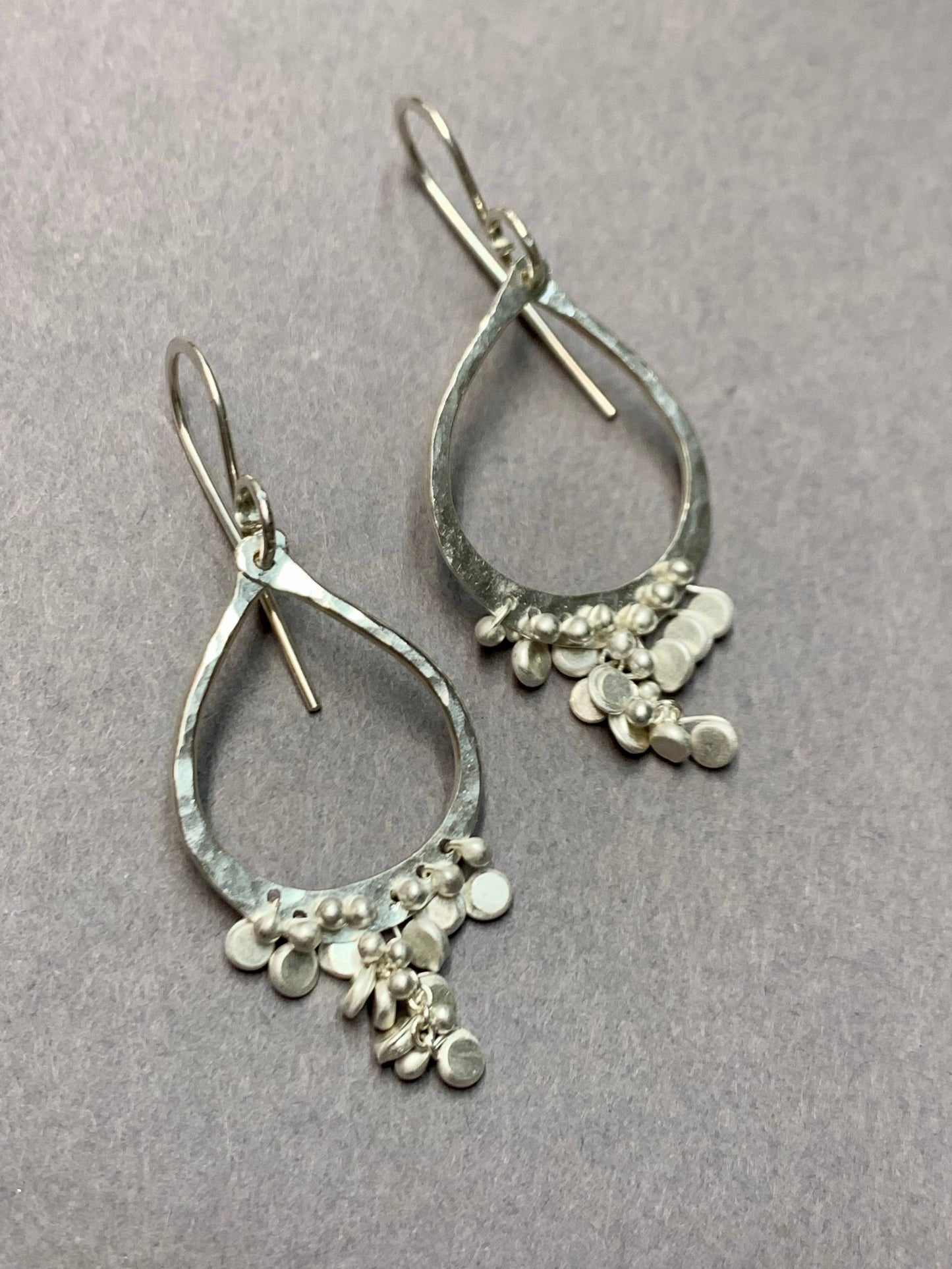 Small Tear Confetti Earrings