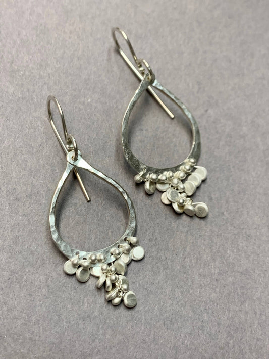 Small Tear Confetti Earrings
