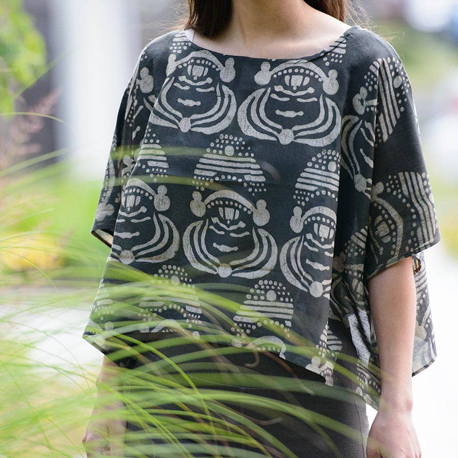 Block Print Crop Top - Kathak