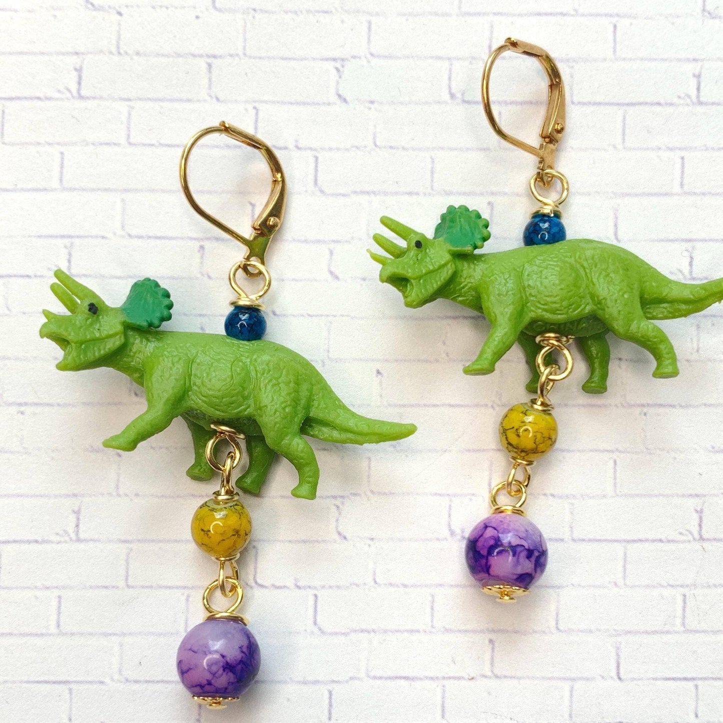 Mini Dinosaur Earrings