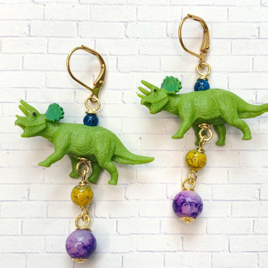 Mini Dinosaur Earrings