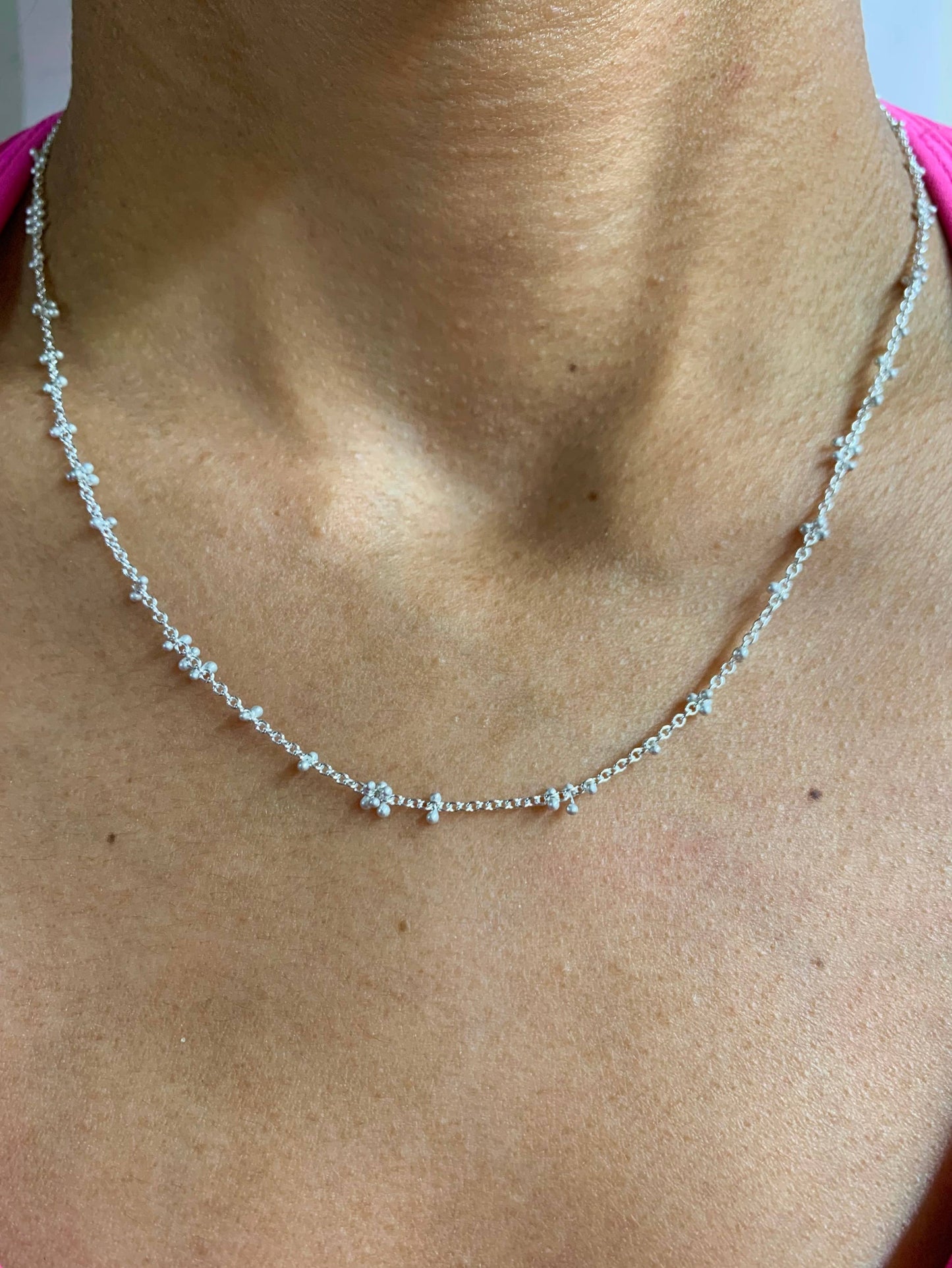 Scattered Caviar Necklace