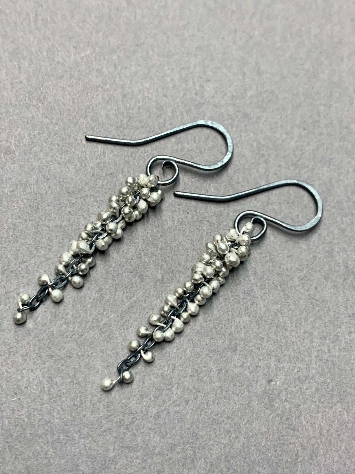 Wisteria Caviar Earrings- Medium
