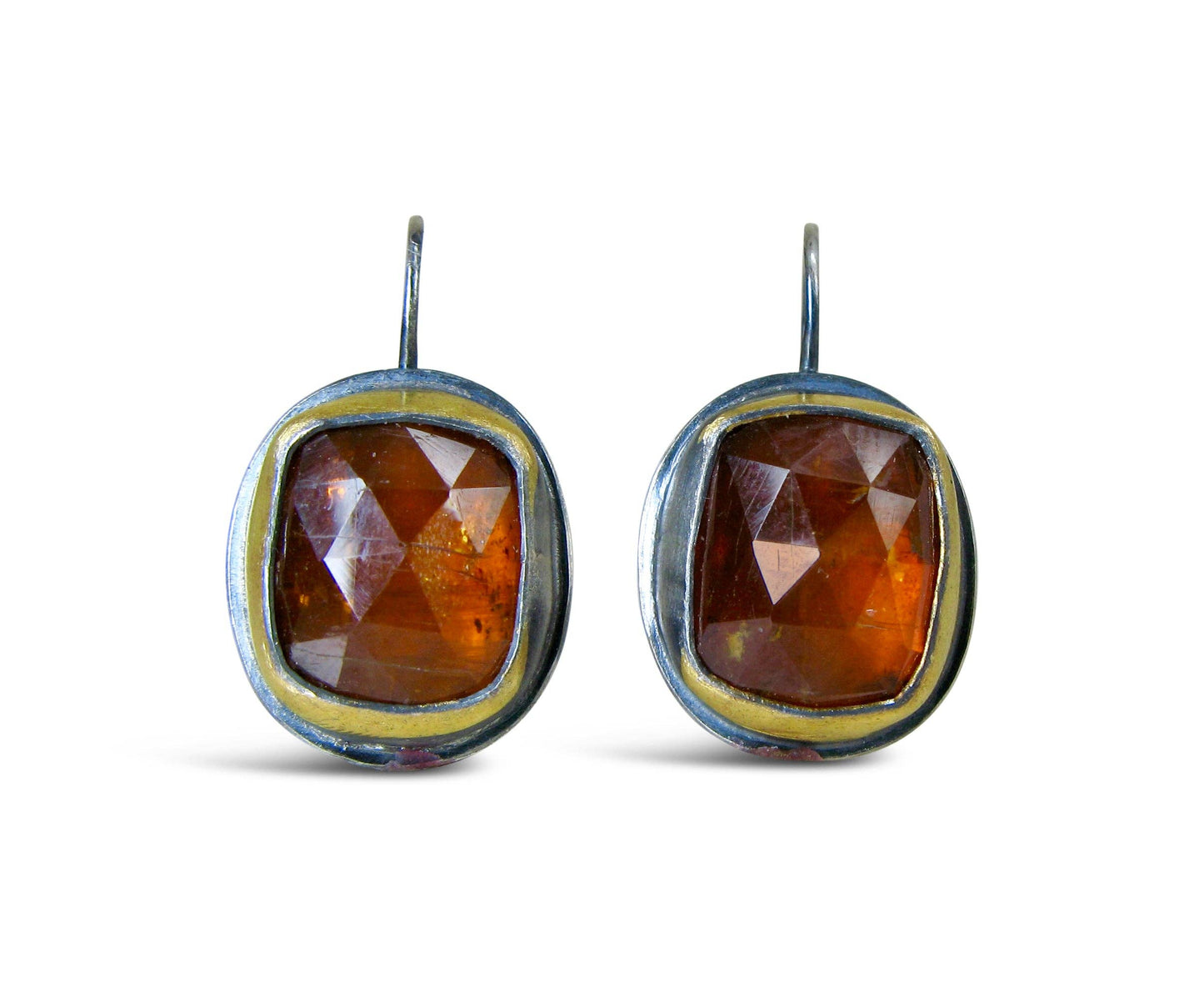 Crescent Rim Hook Earrings