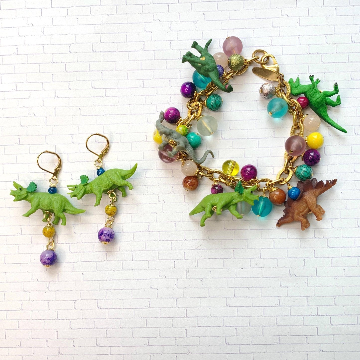 Mini Dinosaur Earrings