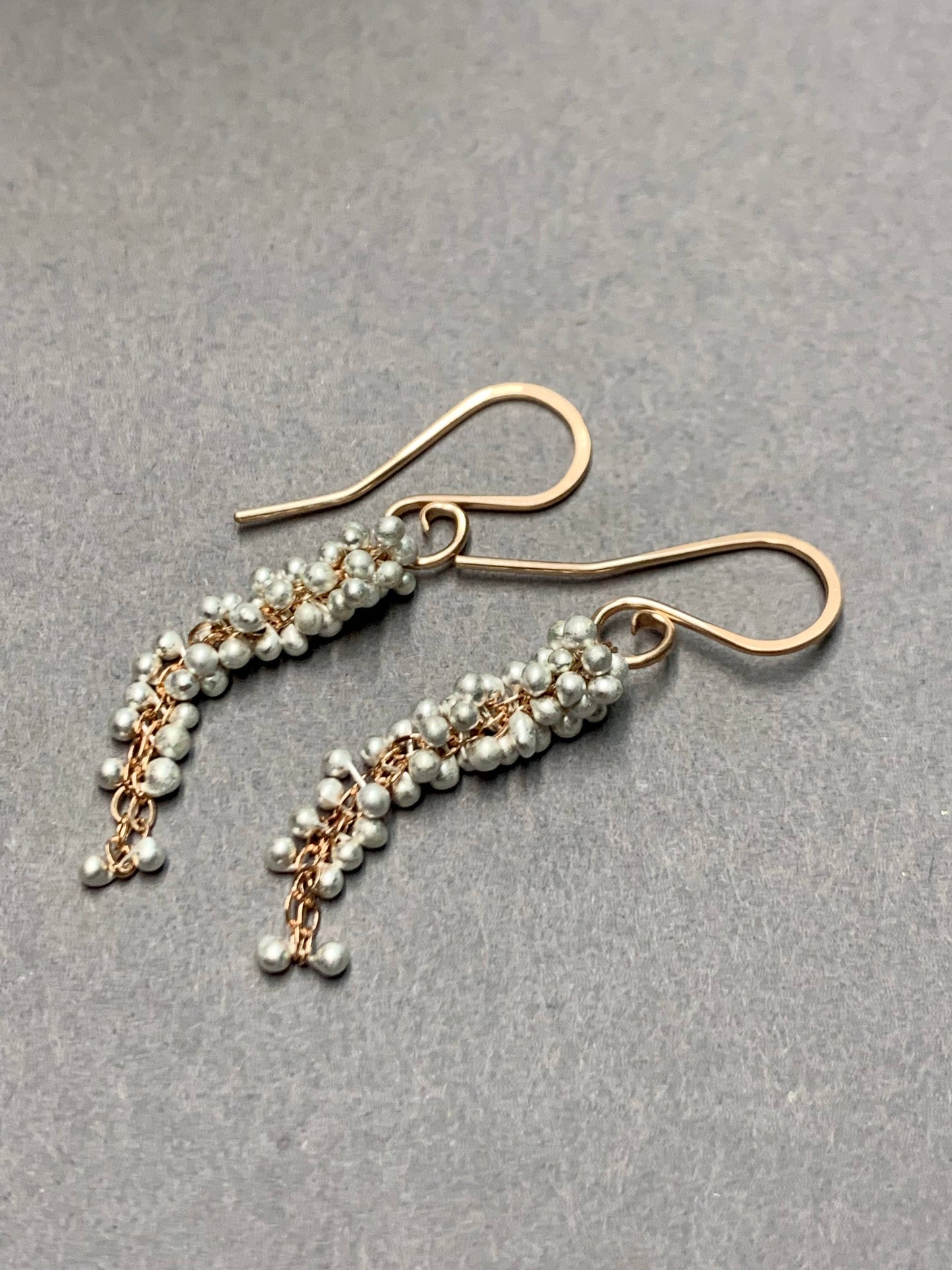 Wisteria Caviar Earrings- Medium