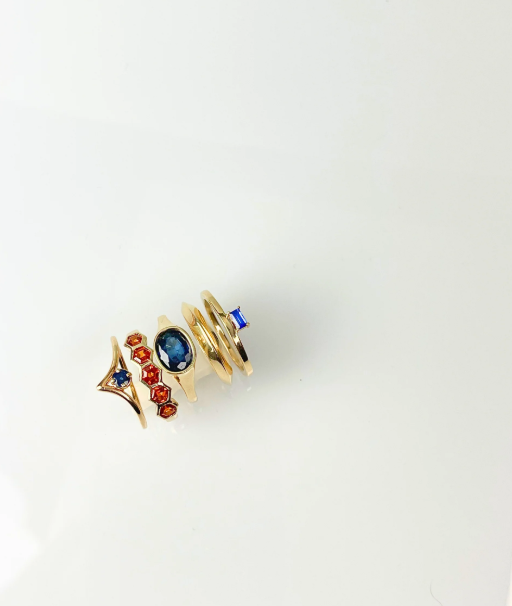 Celestial Sapphire Ring