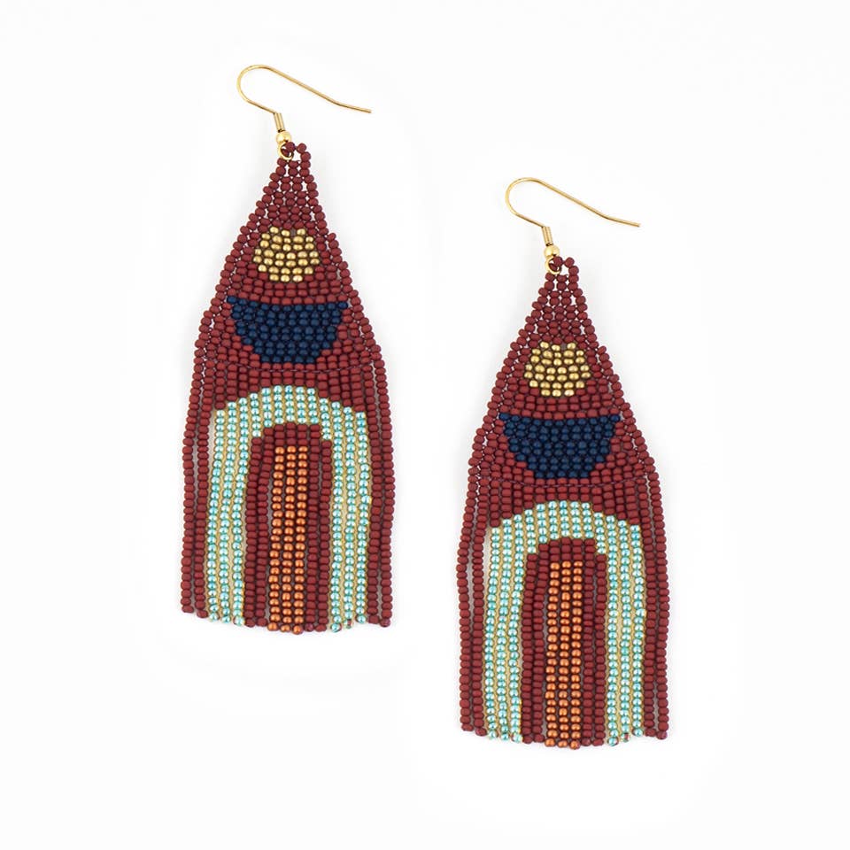 Beaded Balance Earrings