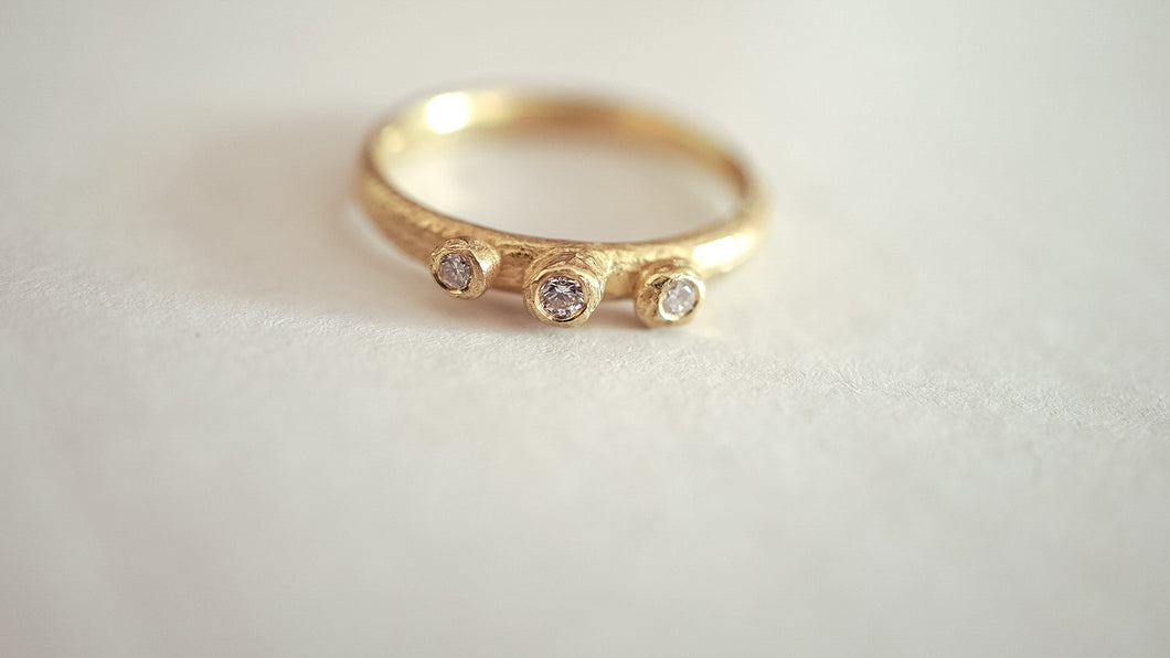 Diamond Barnacle Ring