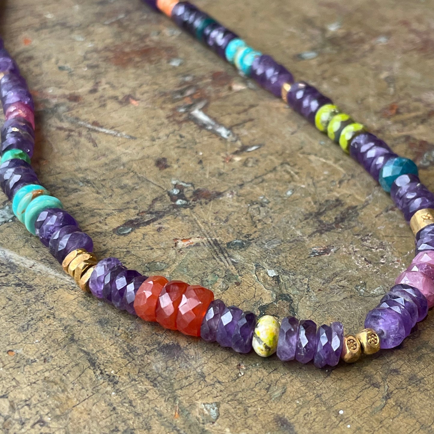 Garden Amethyst Necklace