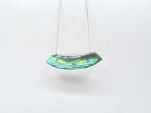 Load image into Gallery viewer, Paua Abalone Lip Necklace Silver
