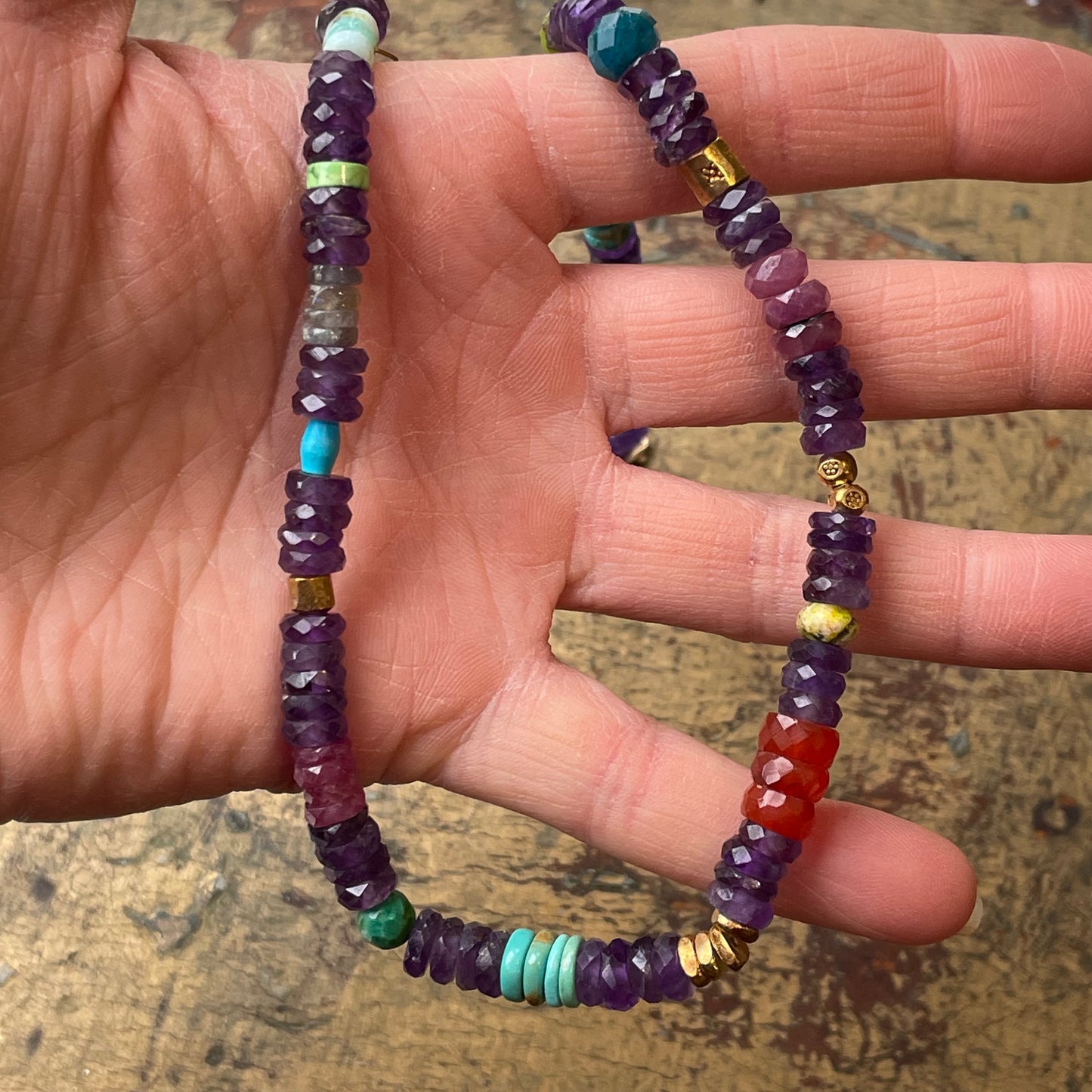Garden Amethyst Necklace