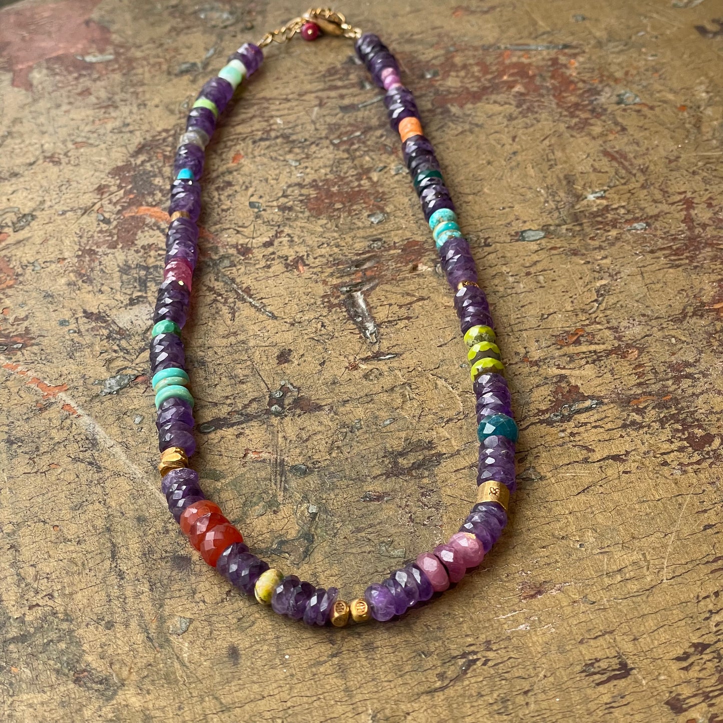 Garden Amethyst Necklace