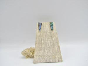 Small Paua Trinity Studs