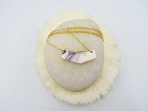 Quahog Chevron Pendant
