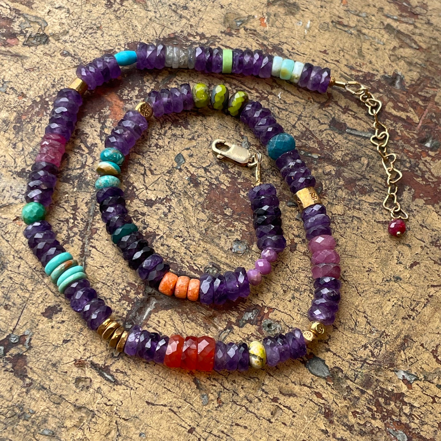 Garden Amethyst Necklace