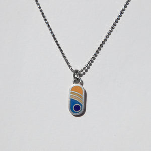 Small Sunny Charm Necklace - Oak