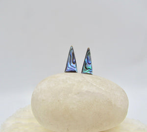 Small Paua Trinity Studs