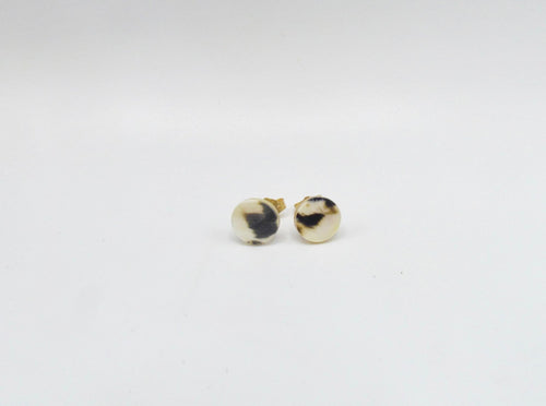 Small MagPie Circle Studs