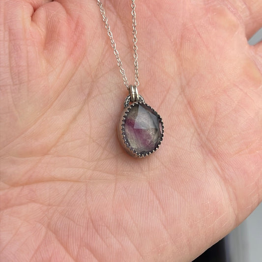 Rainbow Fluorite Pendant