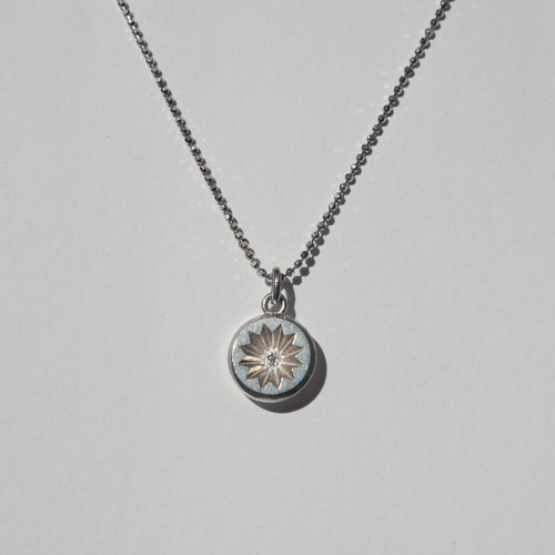 Ornament Pendant Necklace (Concave)