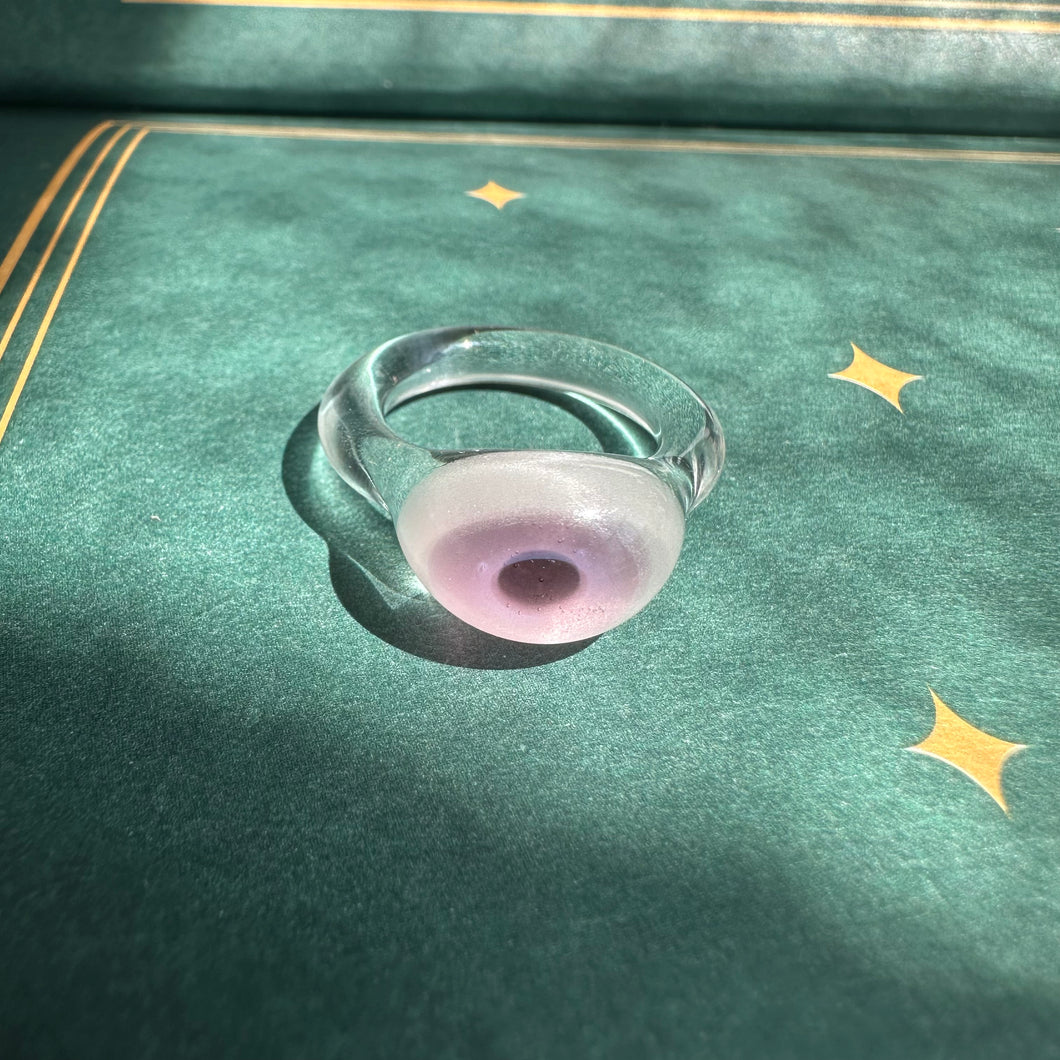 Pink Eyeball Ring
