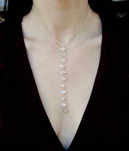Herkimer Cascade Necklace