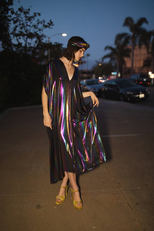 Serpent and the Rainbow Caftan Kaftan Dress