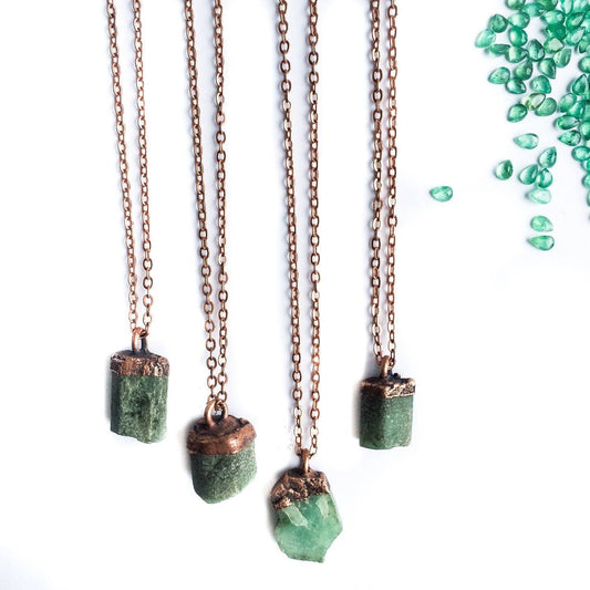 Emerald Crystal Necklace