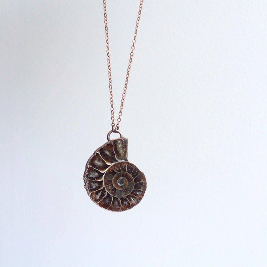 Ammonite Fossil Pendant