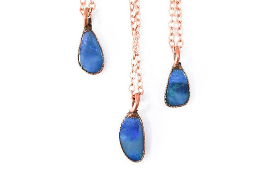 Fiery Opal Necklace