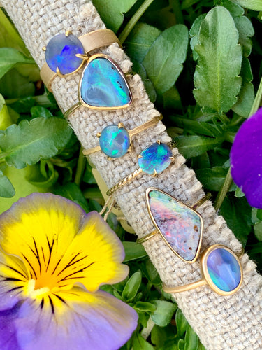 Summer Shore Australian Opal Rings