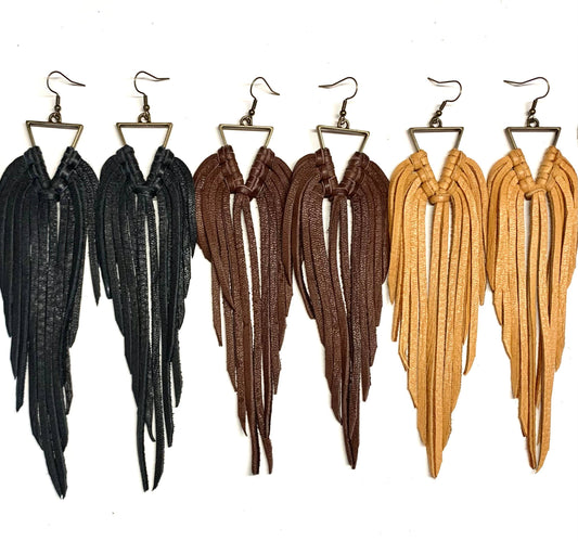 YELLOWSTONE FRINGE EARRINGS