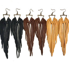 Load image into Gallery viewer, YELLOWSTONE FRINGE EARRINGS