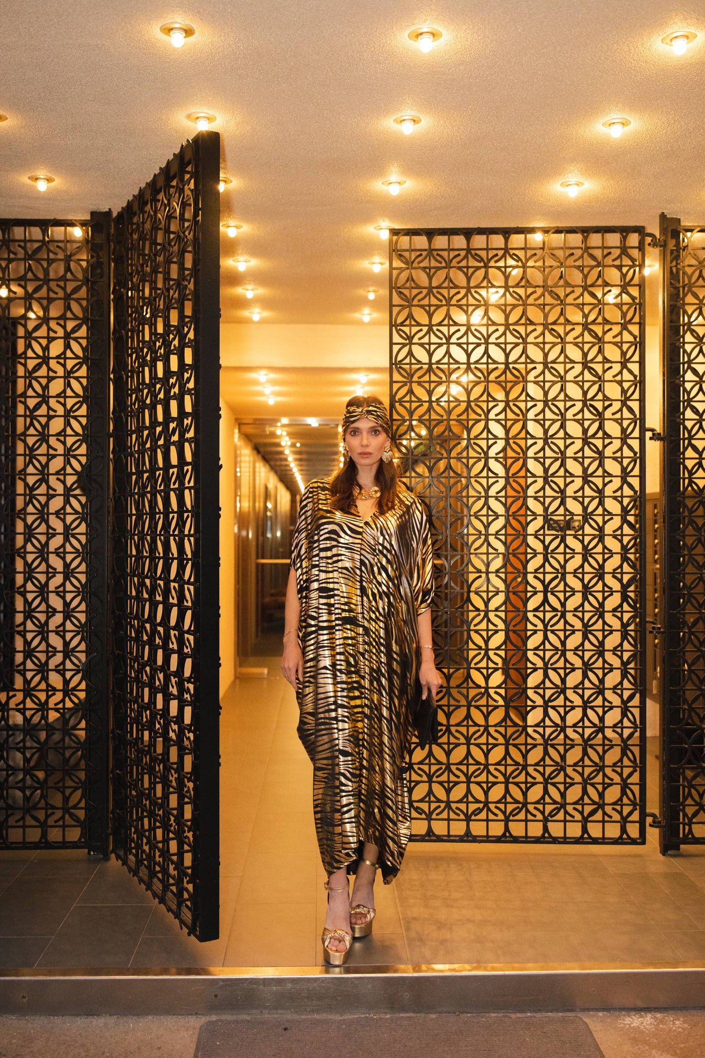 Oro Tigre Caftan Kaftan Dress