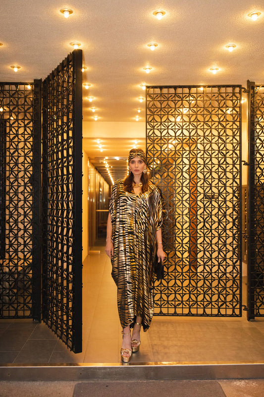 Oro Tigre Caftan Kaftan Dress