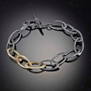 Faceted Link Bracelet