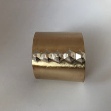 Load image into Gallery viewer, Bronze Power Cuff- Silver Lining