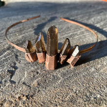 Load image into Gallery viewer, Raw Smoky Quartz Tiara
