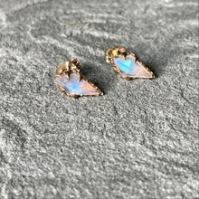 Load image into Gallery viewer, “Mystical&quot; Studs- Moonstone