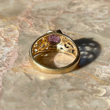 Load image into Gallery viewer, Prong-set Amethyst Ring