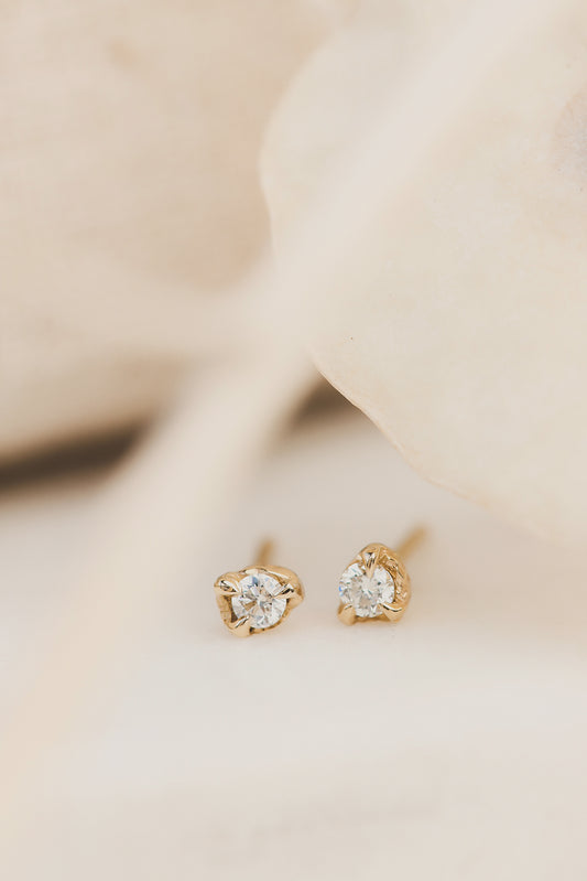 Diamond Stud Earrings