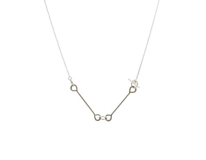 Hammered Links Necklace