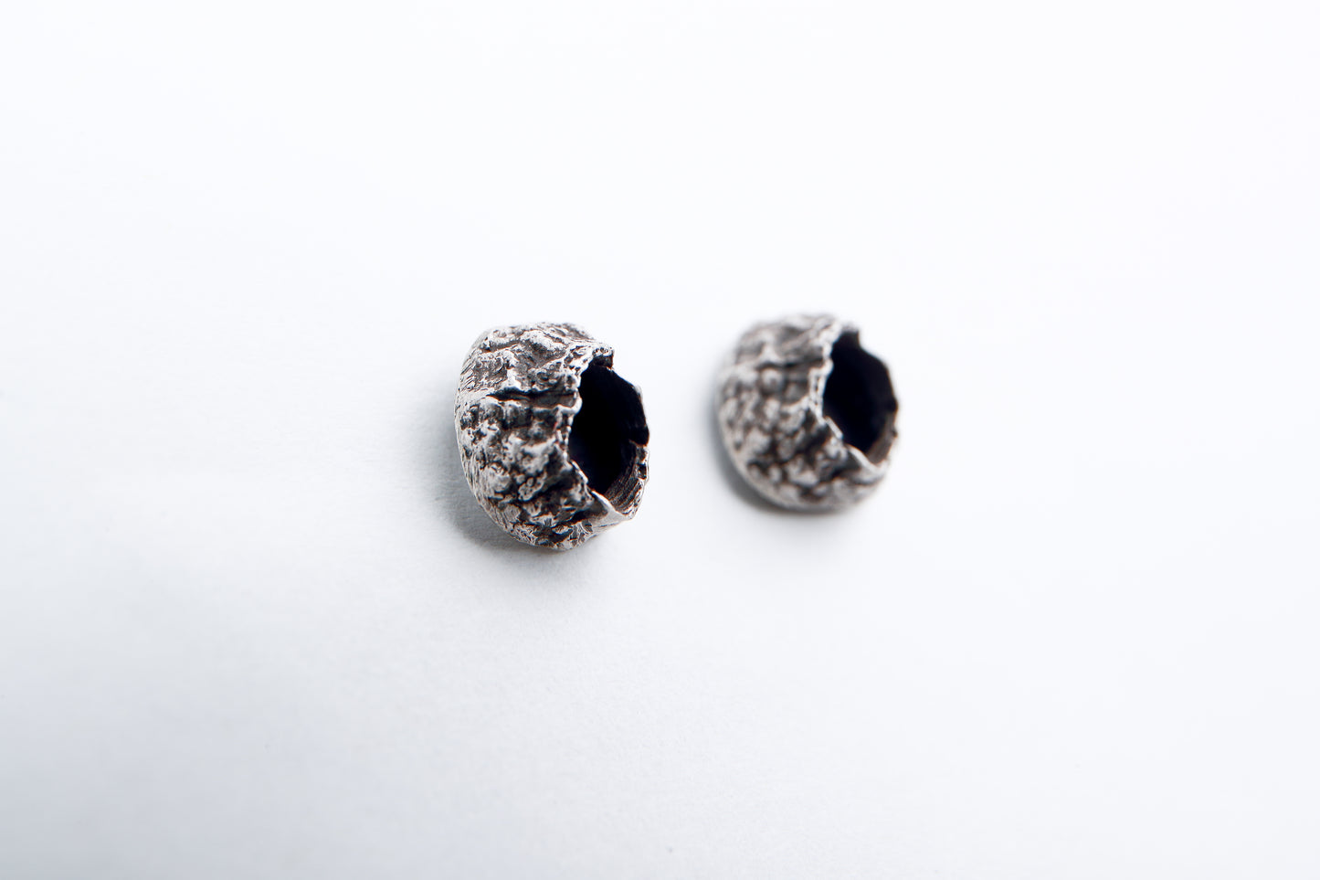 Silver Barnacle Studs