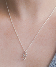 Load image into Gallery viewer, Small Sterling Organic Link Necklace