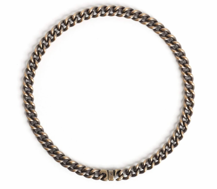 Signature Neck Chain- Brass Patina