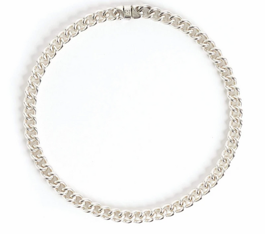 Signature Neck Chain- 20" Polished Sterling