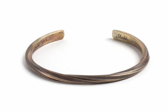 Studebaker Cuff- Medium Brass Patina