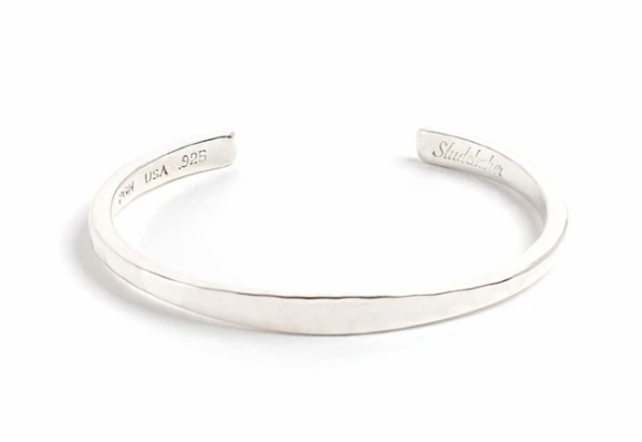 Workshop Cuff- Polished Sterling Silver