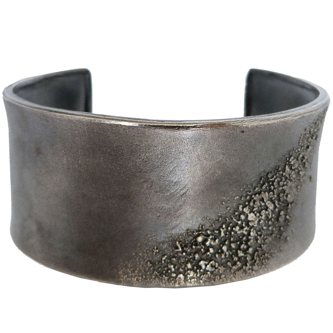 Silver Slice Cuff Bracelet